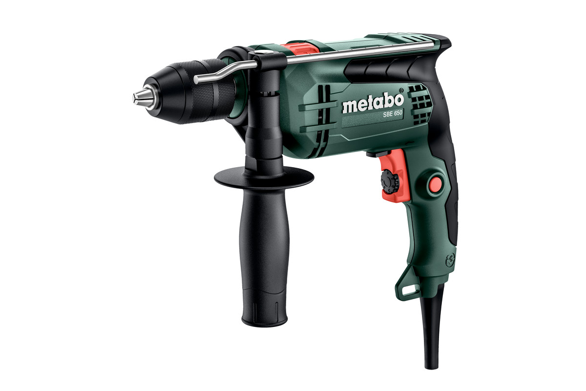 Дрель ударная Metabo SBE 650 кейс 600742500