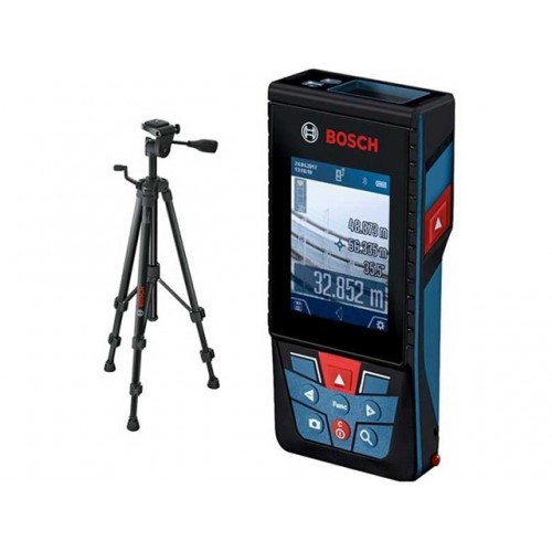 Дальномер BOSCH 120м GLM 120C профессиональный + BT150  0 601 072 F01