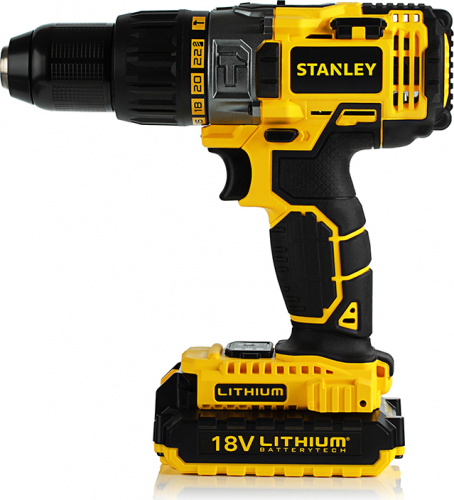 Дрель-шуруповерт STANLEY STDC18LHBK