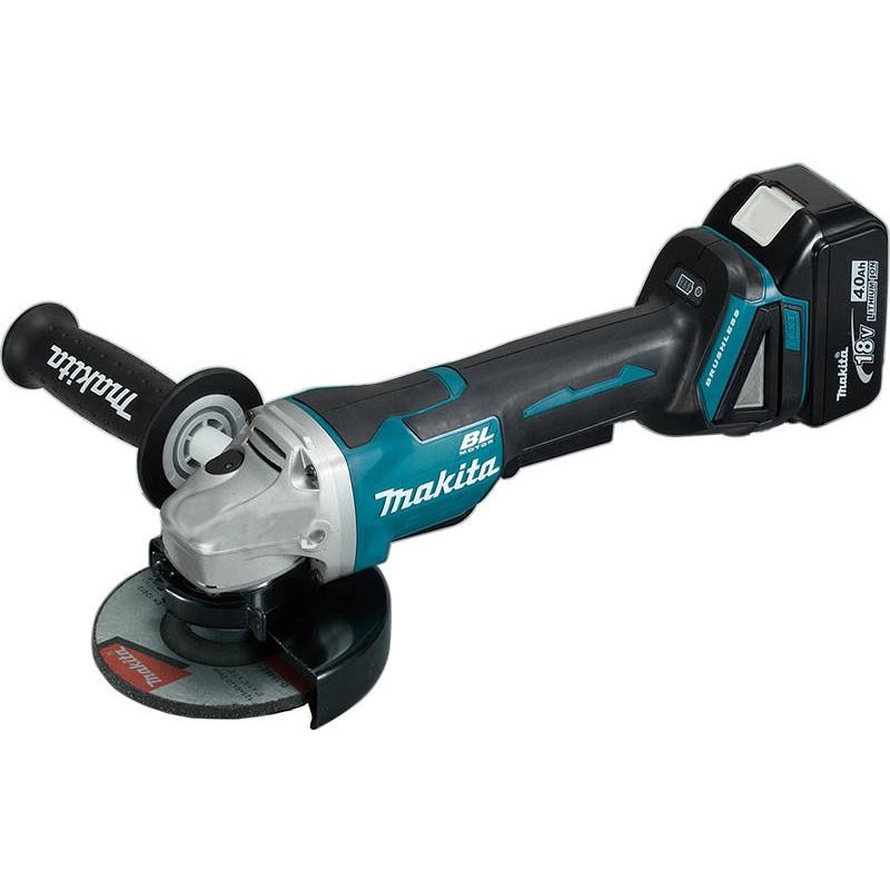 УШМ аккумуляторная Makita 125мм DGA508RME кейс