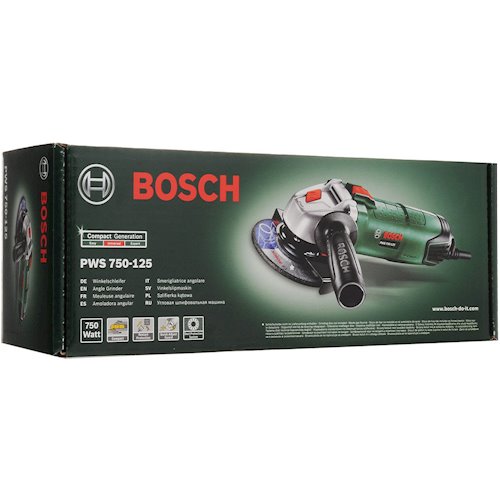 УШМ BOSCH 125-0,75 PWS 750-125 0 603 3A2 422