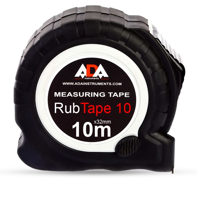 Рулетка 10м ADA RubTape 10 А00154