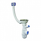Сифон VIRPlast для мойки "Элит" ф112 мм прямой перелив (30986176)