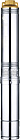 Насос скважинный TAIFU 3STM3-31ECO,3",кабель-60м,Н-124м