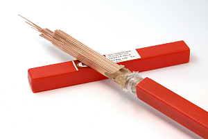 Прутки присадочные сварочные DEKA ф3,2мм (1 шт) омедн. L-1.0м ER70S-6