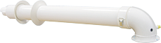 Комплект коаксиальных дымоходов  1000 мм  D60/100 мм Conti KITC2201RP