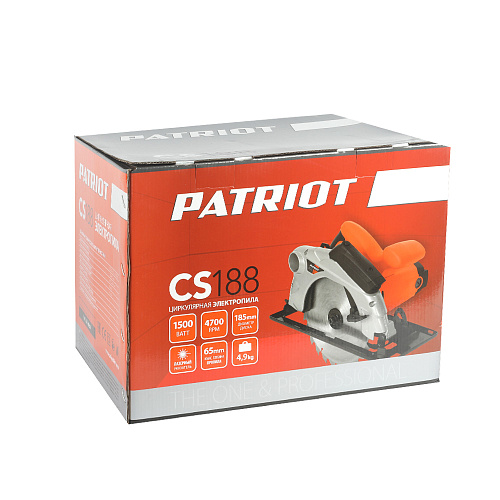 Пила дисковая PATRIOT CS 188 190301630