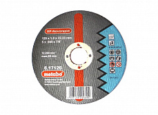 Круг отрезной Metabo ф125x1,0x22 для нержавейки SP-Novorapid 1/25 617162000