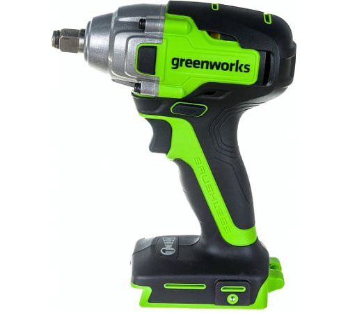 Аккумуляторный гайковерт ударный Greenworks GD24IW 24В бесщ (без АКБ и ЗУ) 3802907 Аккумуляторный гайковерт ударный Greenworks GD24IW 24В бесщ (без АКБ и ЗУ) 3802907
