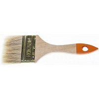 Кисть флейцевая DEXX, деревянная ручка, натуральная щетина, 75мм 0100-075_z02 Кисть флейцевая DEXX, деревянная ручка, натуральная щетина, 75мм 0100-075_z02