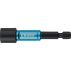 Головка торцевая магнитная Gross 10мм S2 6-г хв. 1/4' 11619