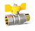 Кран шаровой для газа   3/4" FM бабочка LD 47.352.20