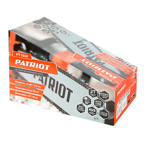 Пила цепная бензиновая Patriot 3816 (220105510/4510)