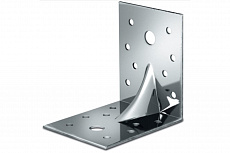 Уголок крепежный усиленный 90х90х65х2,0мм нержавеющий KUU-нерж90х65