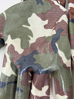 Перчатки садовые нейлон с нитриловым покрытием GM1014-Military-9 Hortus