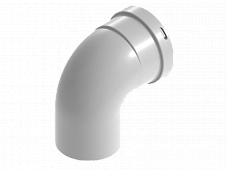 Колено Royal Thermo D80 мм 90° (папа/мама) RTF07.005