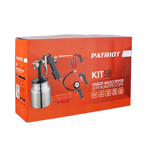 Набор пневмоинструмента Patriot KIT 5 В 830901055