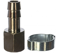 Штуцер резьбовой Fubag 1/4" F  на шланг ф 10 180252