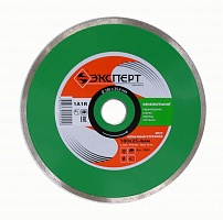 Круг алмазный 180х25,4/22 керамогранит Эксперт сплошной Энкор 262354