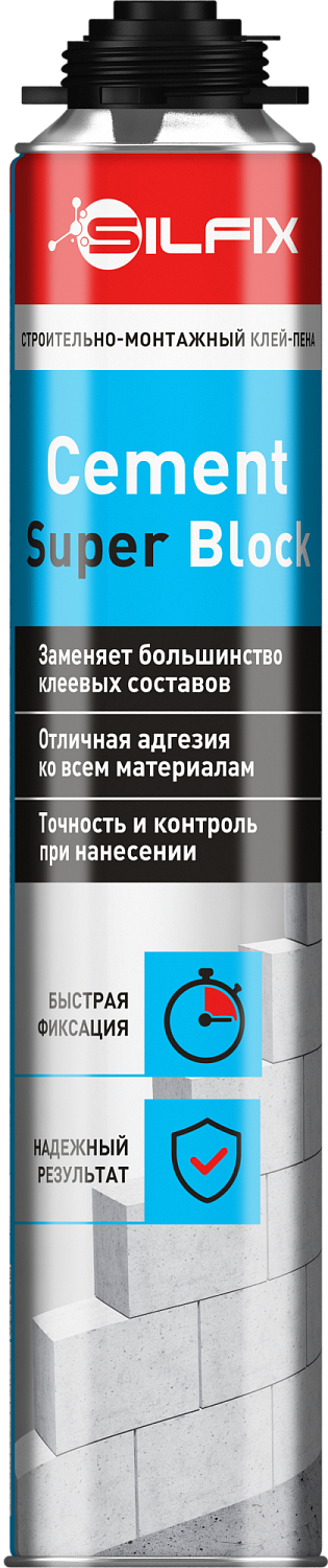 Пена-цементная строительная Sila 750мл проф SFCSB750