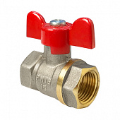 Кран шаровой VALFEX 1 1/4" FF бабочка PN 40 (8/32) VF.217.NB1.114
