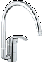 Смеситель "EUROSMART" для мойки высокий излив Grohe 32 542 001