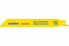 Пилка для ножовки по металлу и дереву  S 922 VF 2шт Metabo 631094000