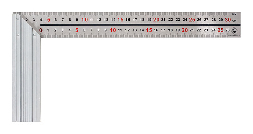 Угольник Энкор 10864 300 мм алюминиевое основание