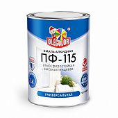 Эмаль ПФ-115 черный 5.0кг abcFARBEN 4300002458