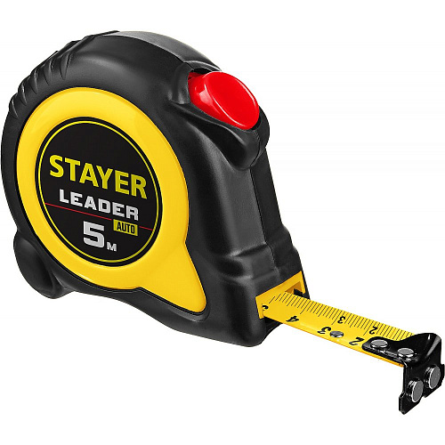 Рулетка Stayer 5м Leader 3402-05-19_z02 Рулетка Stayer 5м Leader 3402-05-19_z02