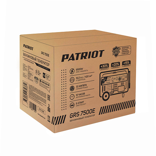 Генератор бензиновый Patriot GRS 7200Е 476102288