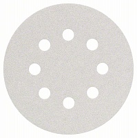 Шлифкруг ф125 липучка 8 отверстий для краски k 80 1шт/50 BOSCH 2 608 607 986