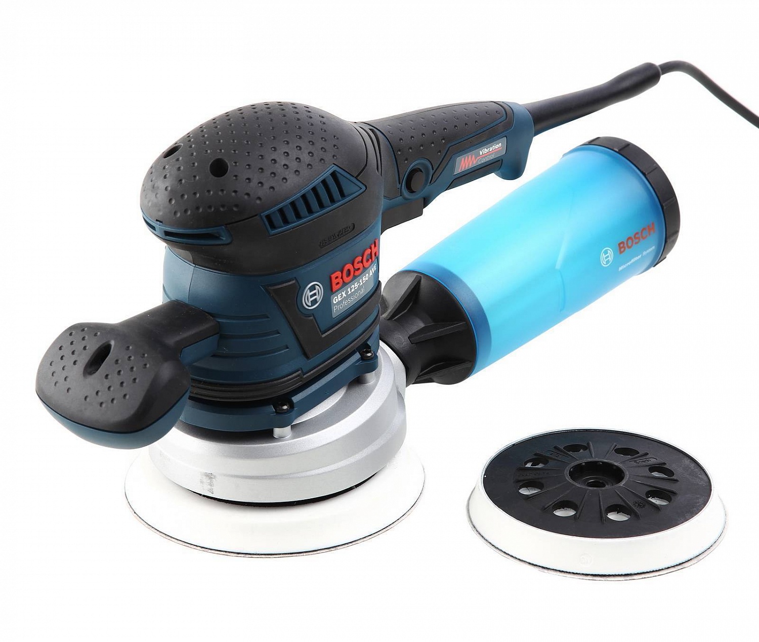 Шлифмашина эксцентриковая BOSCH GEX 125-150 AVE (0.601.37B.102)