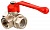 Кран шаровой 1/2" FFF трехходовой Г-образный Valtec VT.360.N.04