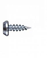 Саморез 3,5х11 полуцилиндрический белый цинк СтройКреп Саморез 3,5х11 полуцилиндрический белый цинк СтройКреп