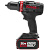 Шуруповерт аккумуляторный Kress KU 124 20V 2х4.0Ah кейс Б/Щ KU124