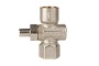 Кран кнопочный ЭКОМЕРА 1/2" FF для газа Э-КК-G1/2