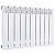 Радиатор биметаллический Halsen BS 500/80 10 секций