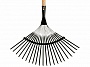 Грабли Solid с деревянным черенком Fiskars 135023