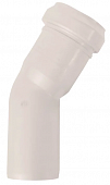 Отвод Sinikon PP ф 50мм угол 30° COMFORT (1/40) 504027.K