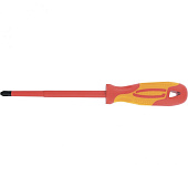 Отвертка диэлектрическая Gross PH0  75мм 1000В 12946