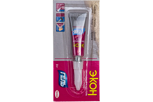 Клей секундный Henkel 3г гель ЭКОН 1304285 Клей секундный Henkel 3г гель ЭКОН 1304285