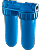 Колба 10" SENIOR Duplex  3/4" двойная РЕТ синяя ATLAS FILTRI RA112T412