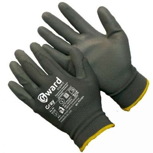 Перчатки нейлон с полиуретаном Gward GM1001PU-grey-10 Griseo Перчатки нейлон с полиуретаном Gward GM1001PU-grey-10 Griseo