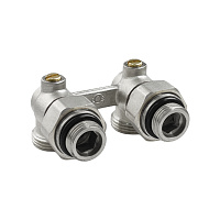 Узел для нижнего подкл. рад. угл.(комплект) VALFEX VF.345.02.034.012